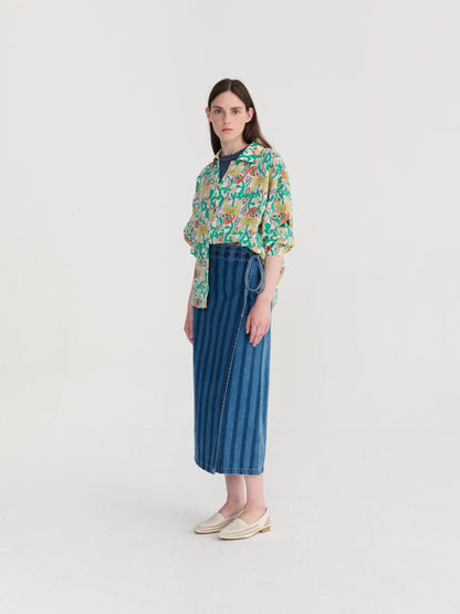 Bobo Choses Herbalist Pattern Collar Shirt