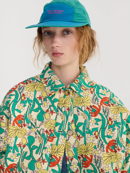 Bobo Choses Herbalist Pattern Quilted Jacket