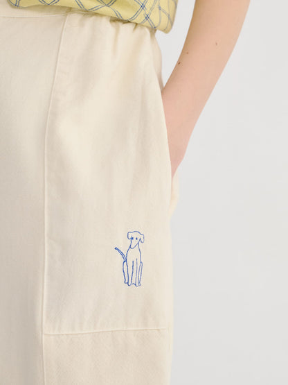 Bobo Choses Ecru Cocoon Pants