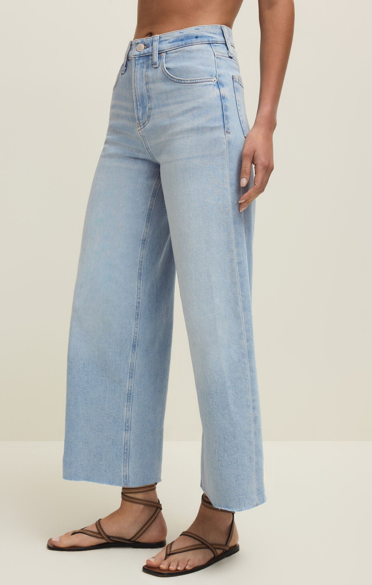 Nova Crop High Rise Wide Leg