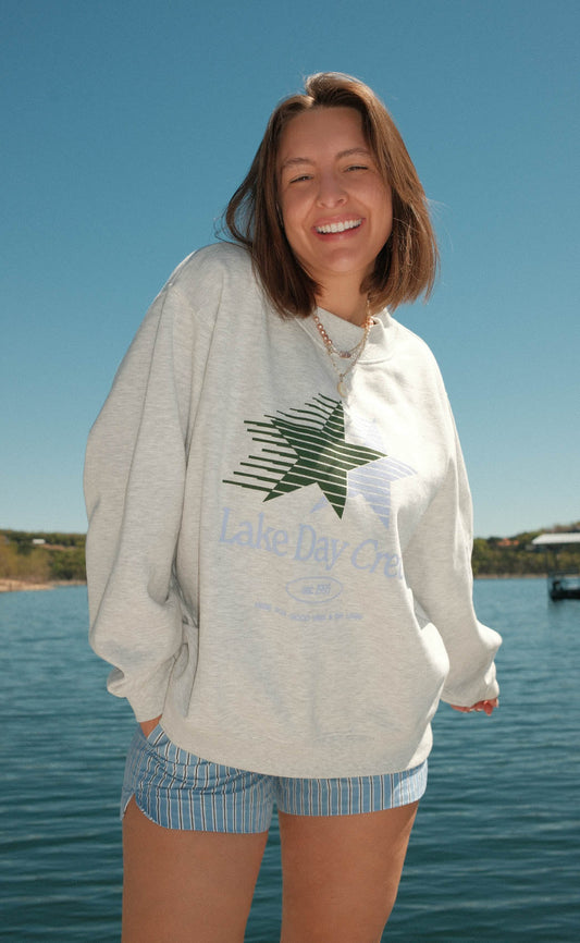 charlie southern x jo johnson overby: lake day mockneck