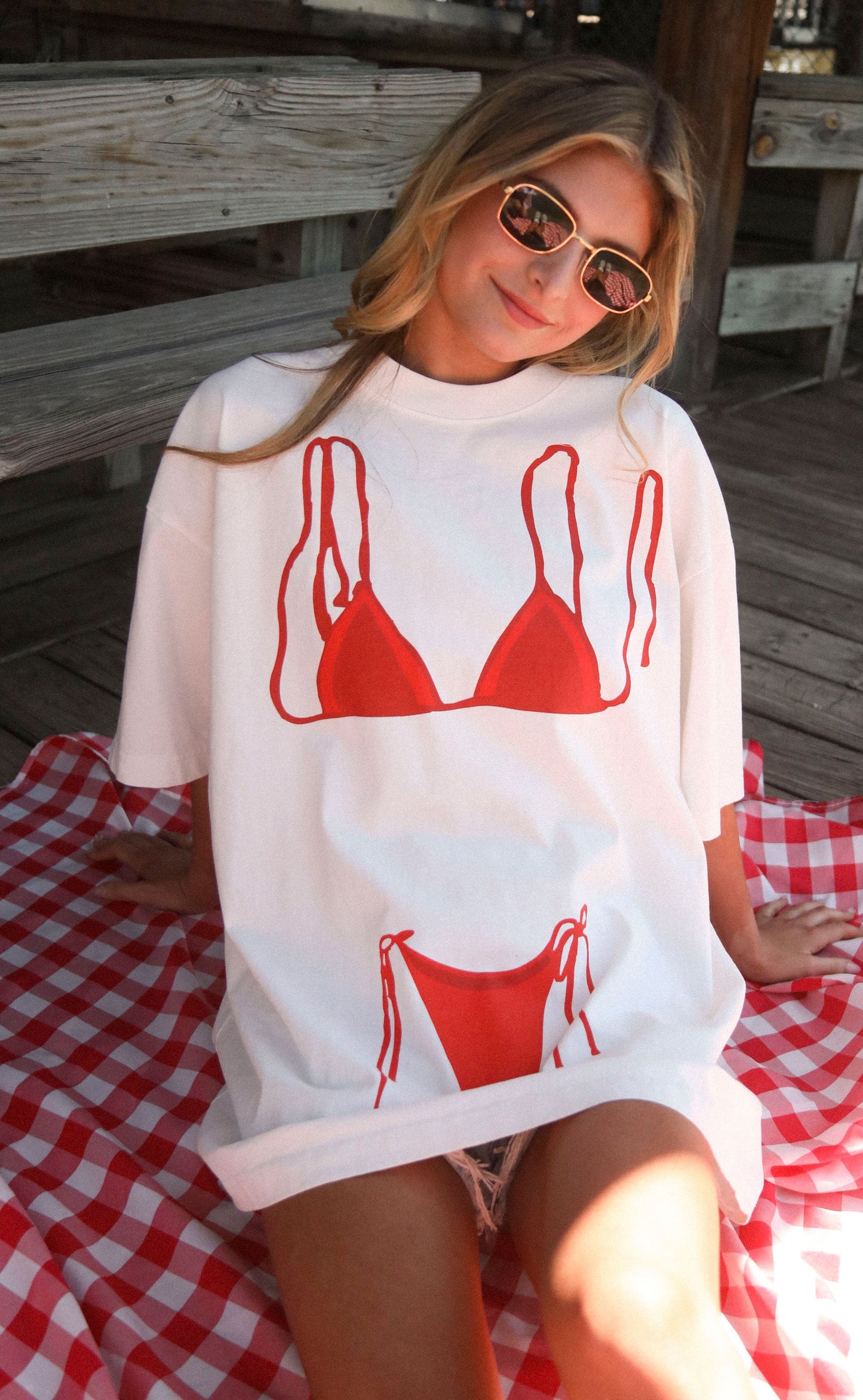 charlie southern: bikini tee