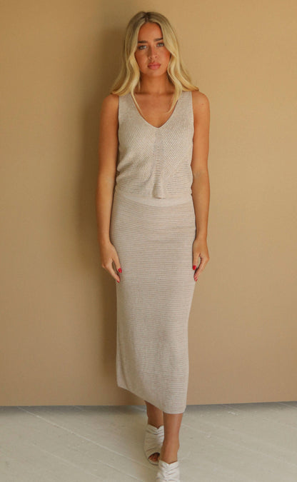 z supply: mykonos midi skirt