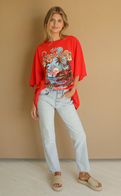 straight up high rise straight jeans - swoon vintage