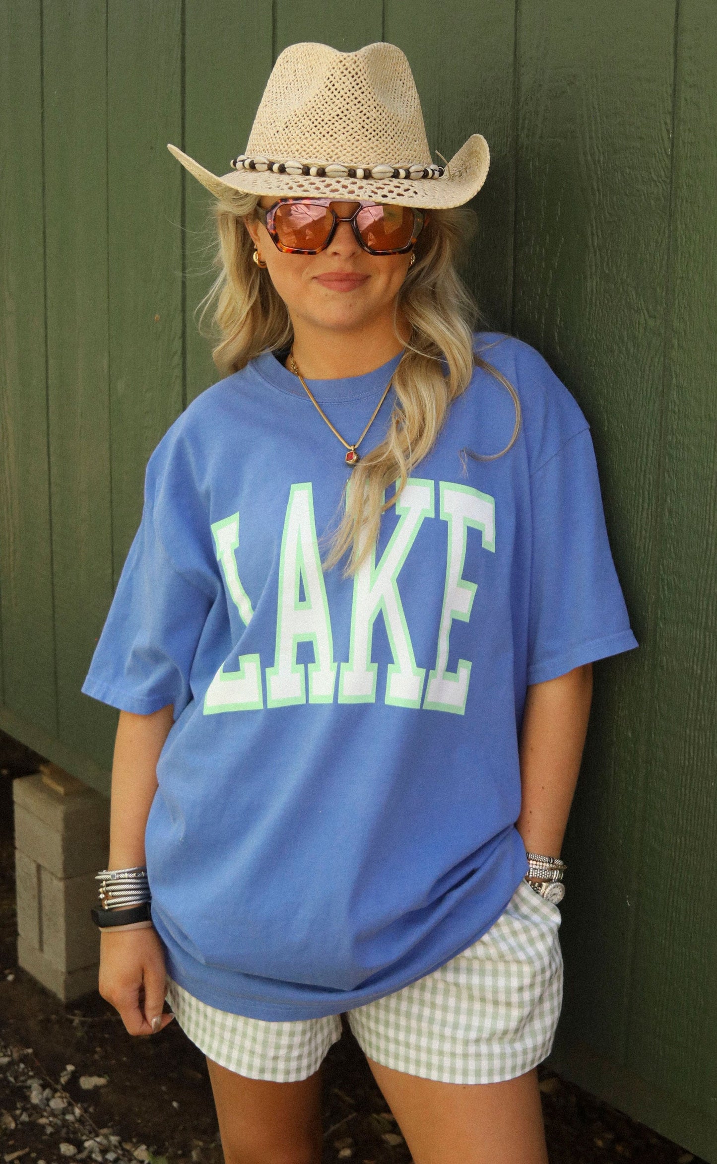 charlie southern: classic lake tee - blue