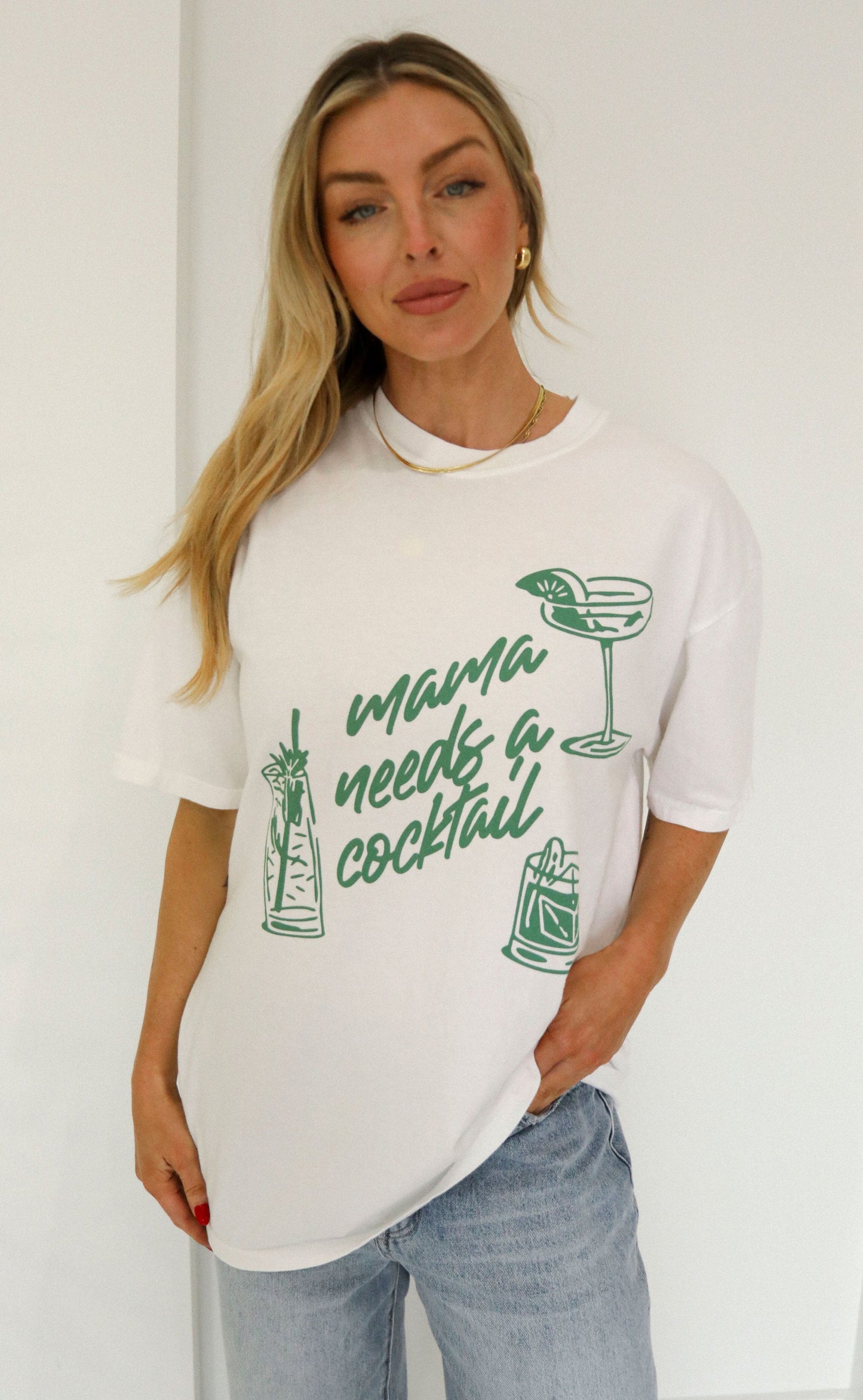 friday + saturday: mama needs a cocktail tee