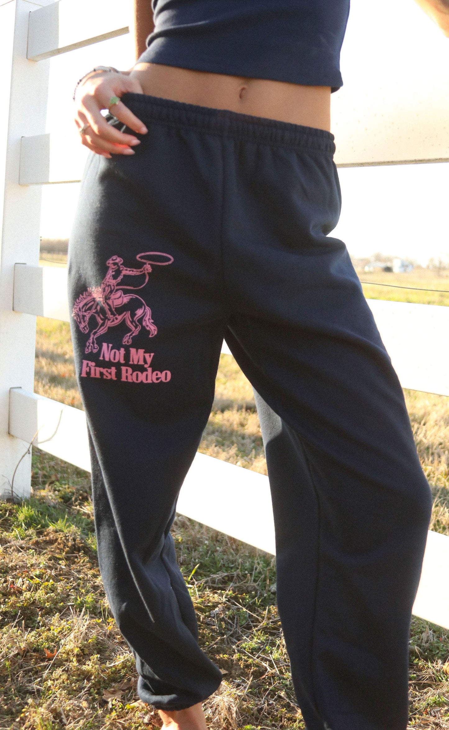 charlie southern: cool it cowboy sweatpants