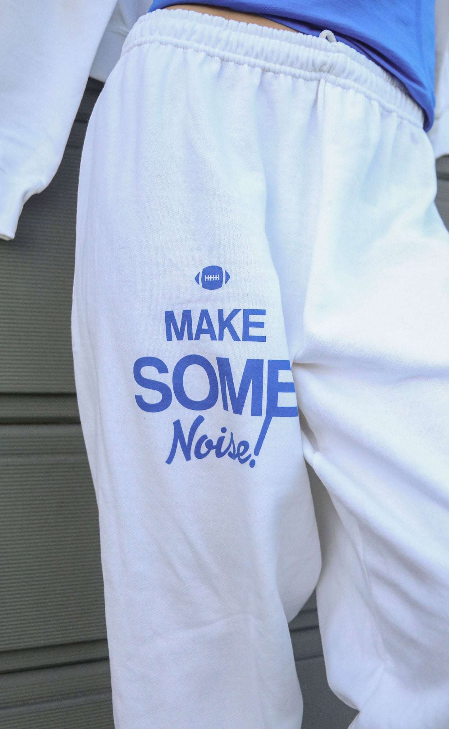 charlie southern: make some noise sweatpants - blue