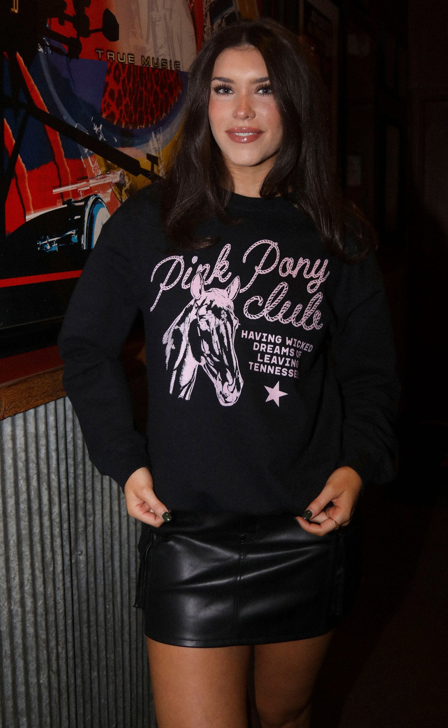 charlie southern: pink pony club sweatshirt