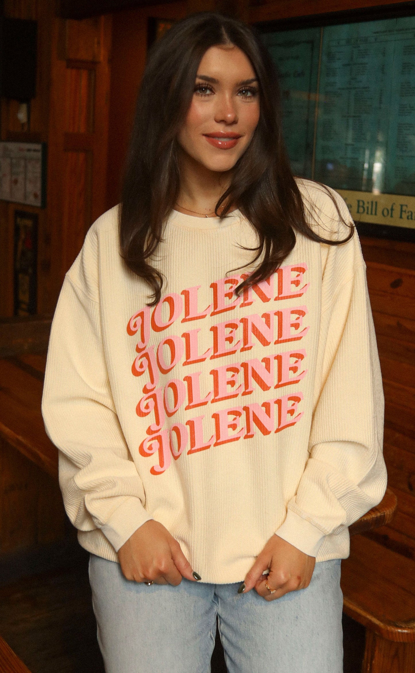charlie southern: jolene corded sweatshirt