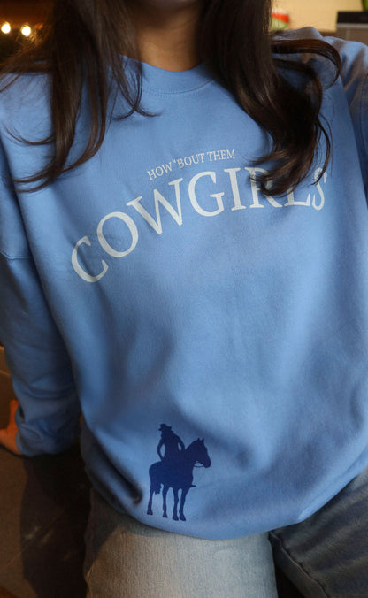 charlie southern: how bout them cowgirls sweatshirt