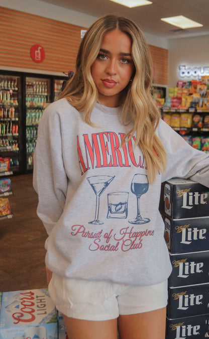 charlie southern: american pursuit of happiness sweatshirt