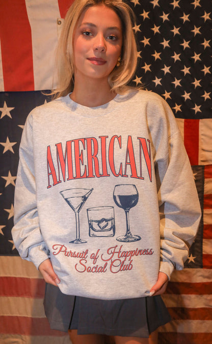 charlie southern: american pursuit of happiness sweatshirt