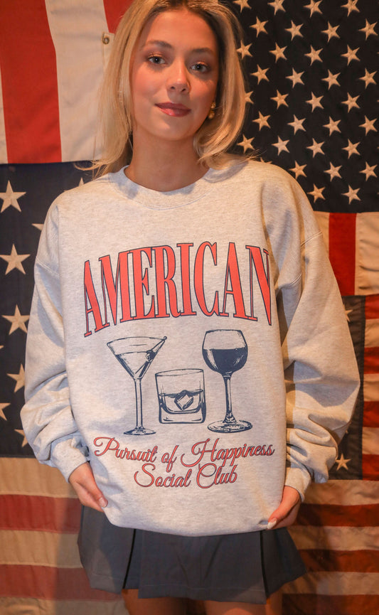 charlie southern: american pursuit of happiness sweatshirt
