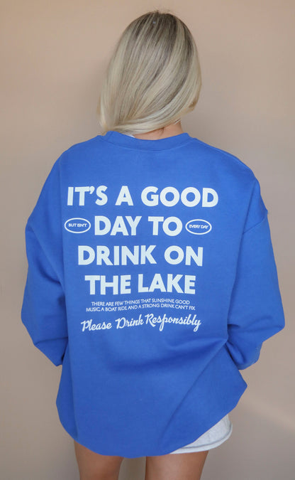 jo johnson: lake responsibly sweatshirt