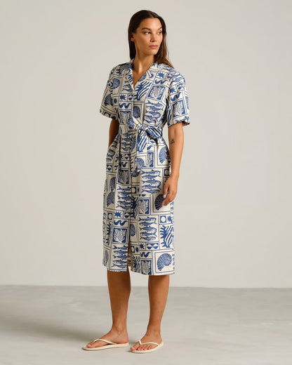 Dedicated Ocean Square Shirt Dress