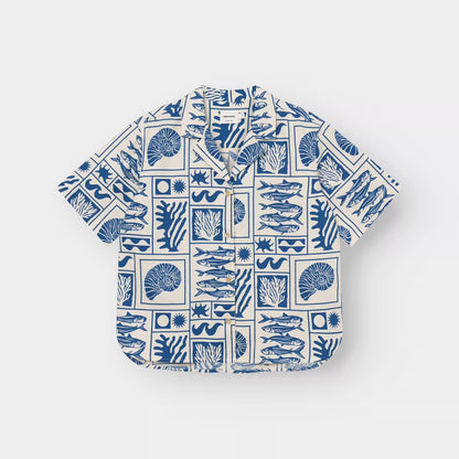 Dedicated Ocean Squares shirt