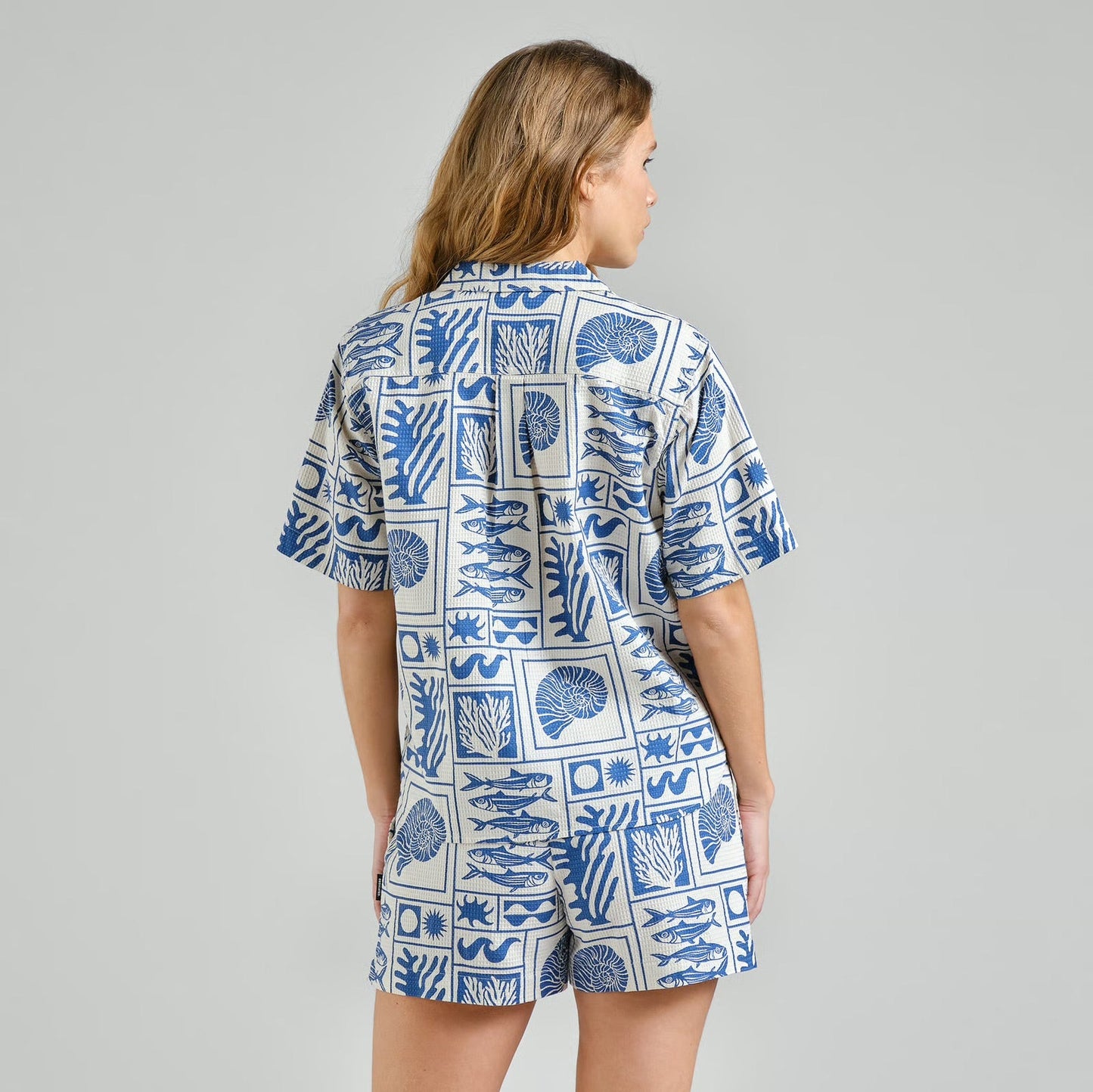 Dedicated Ocean Squares shirt