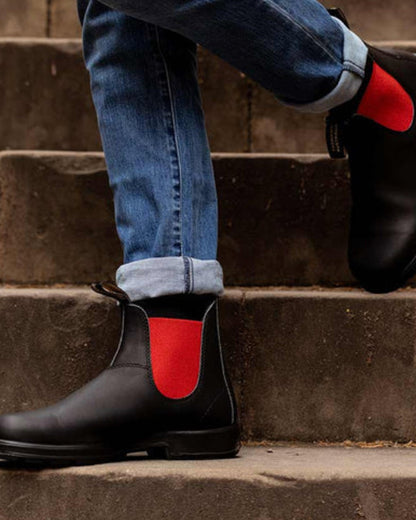 Blundstone 508 Voltan Black & Red Boots
