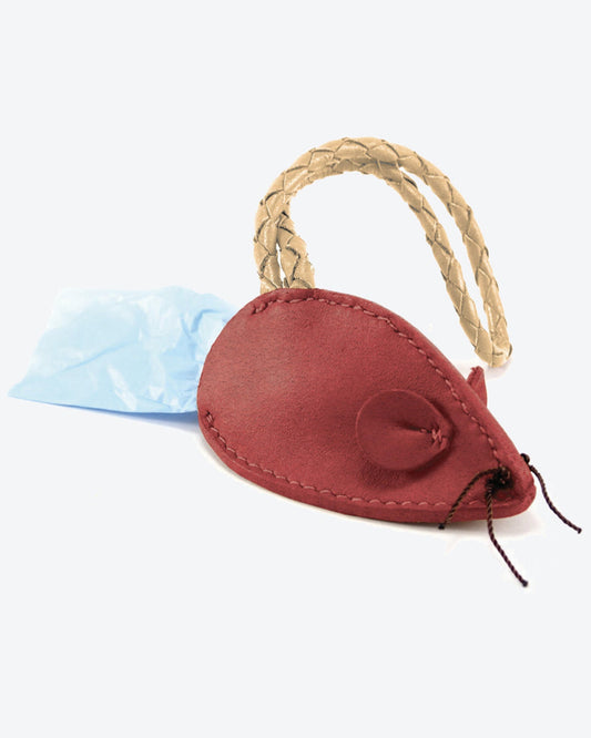 Georgie Paws Red Mouse Poobag Dispenser