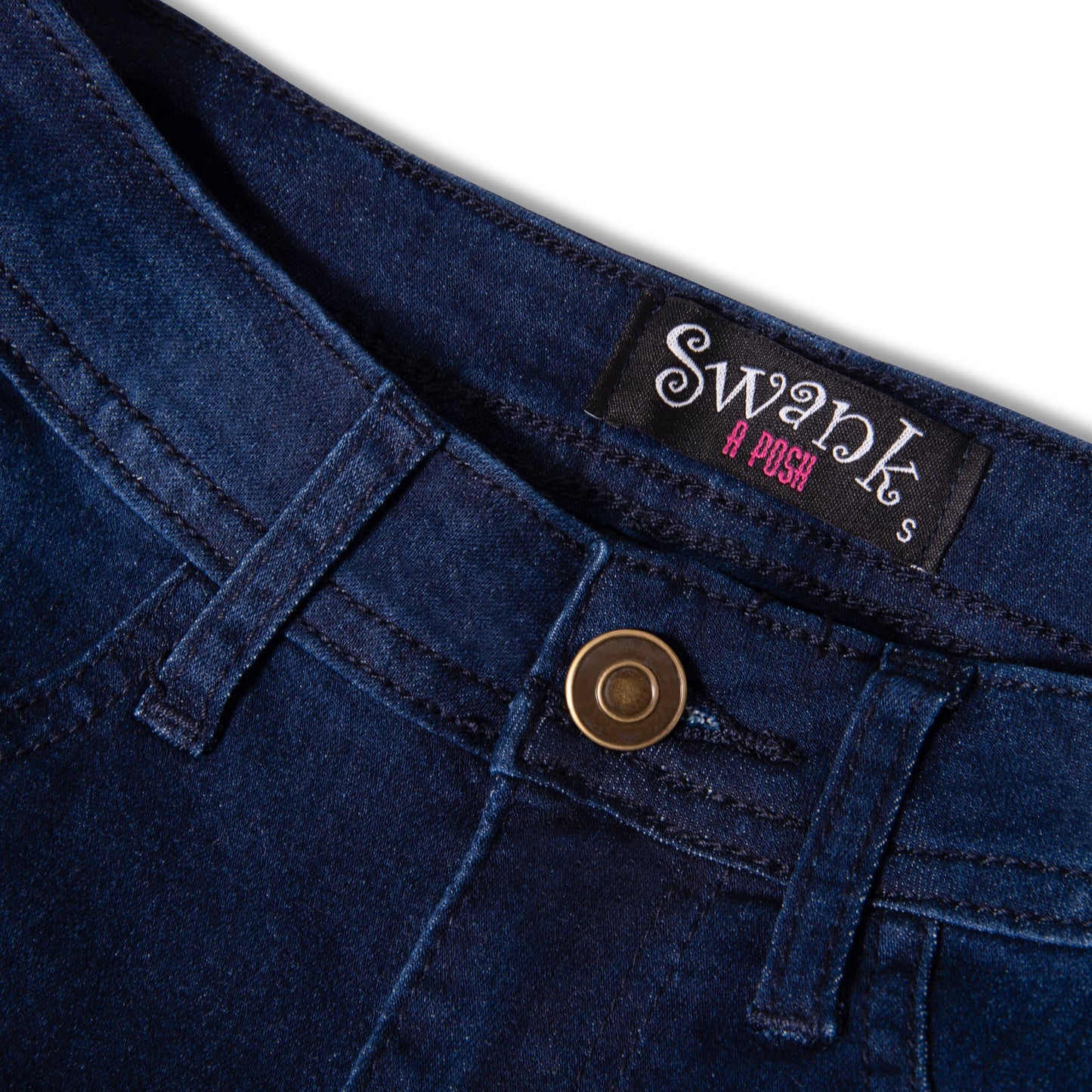 Story High Waist Super Stretch Skinny Jeans - Dark Wash