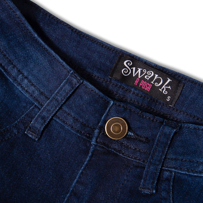 Story High Waist Super Stretch Skinny Jeans - Dark Wash