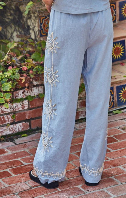 Brea Linen Wide Leg Pants