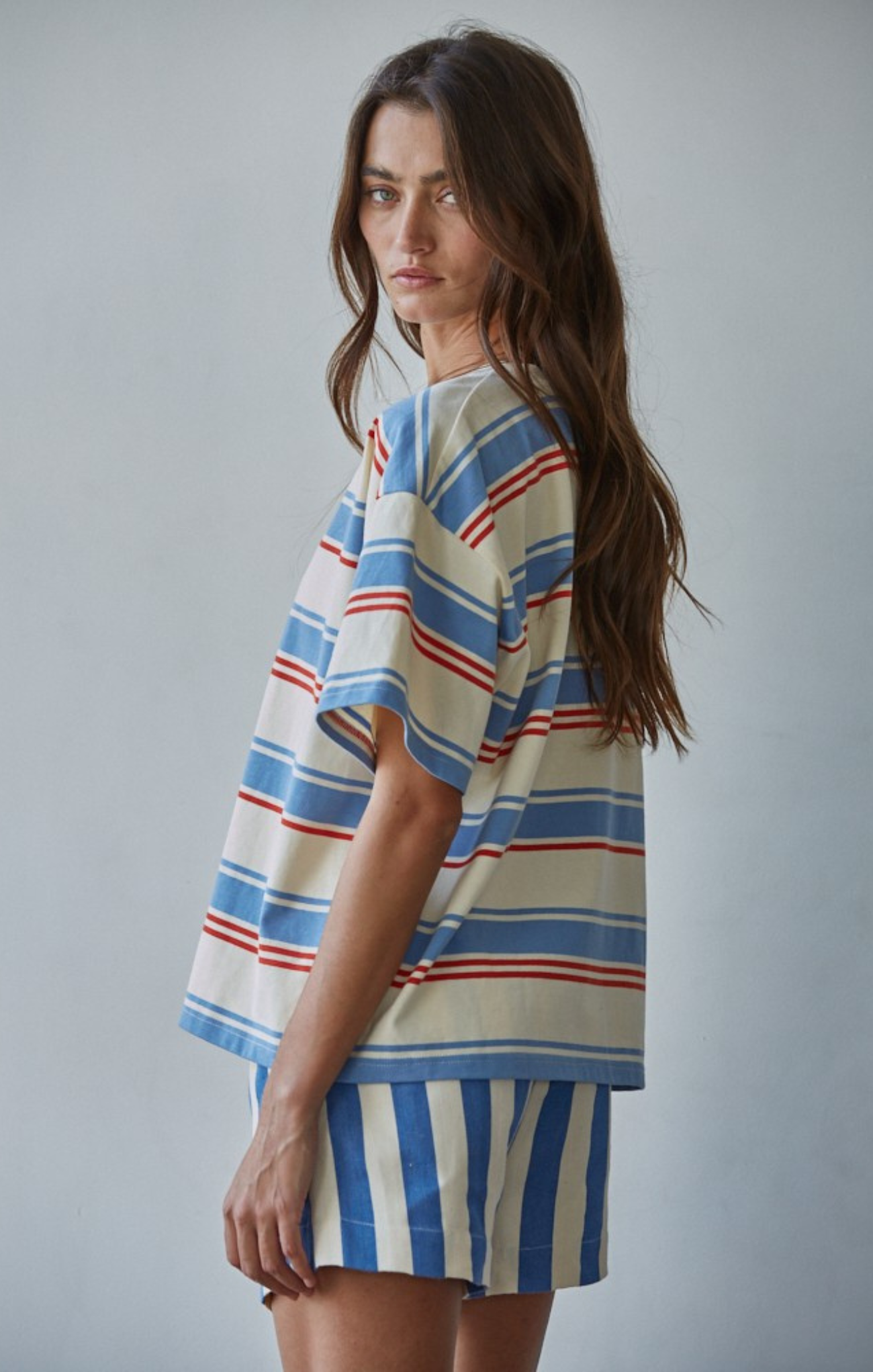 Cassius Striped Tee