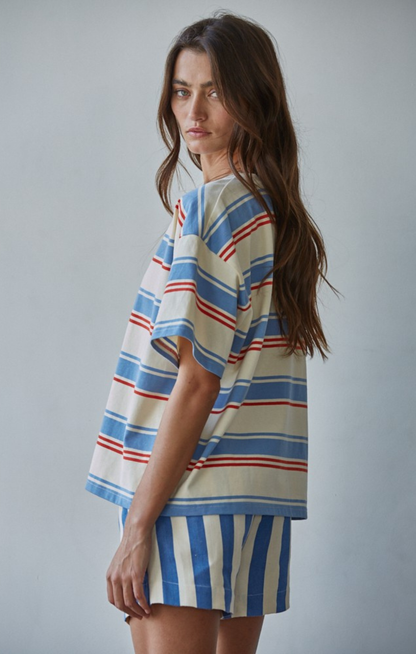 Cassius Striped Tee