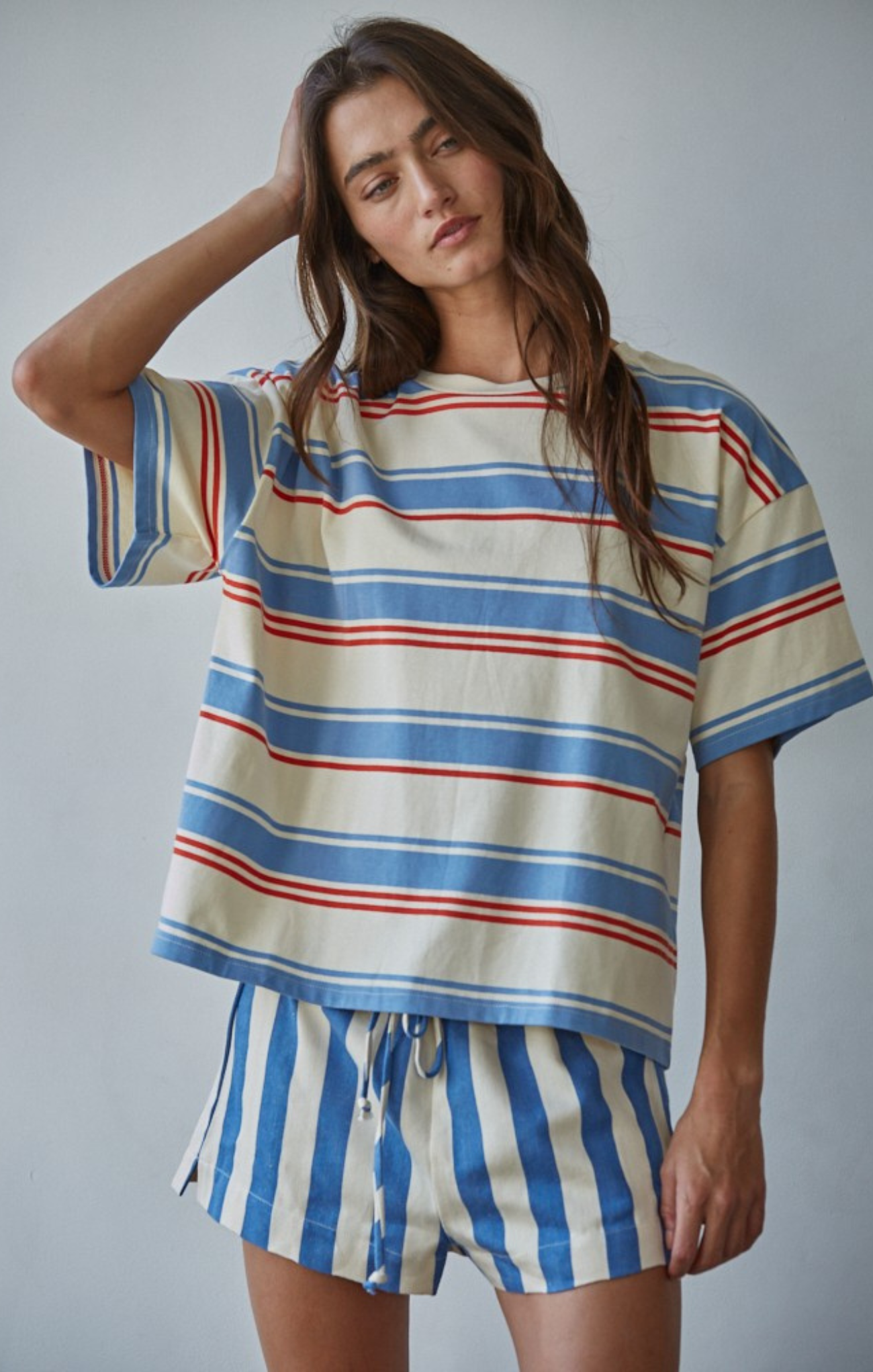 Cassius Striped Tee
