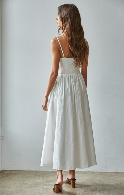 Cerise Floral Eyelet Maxi