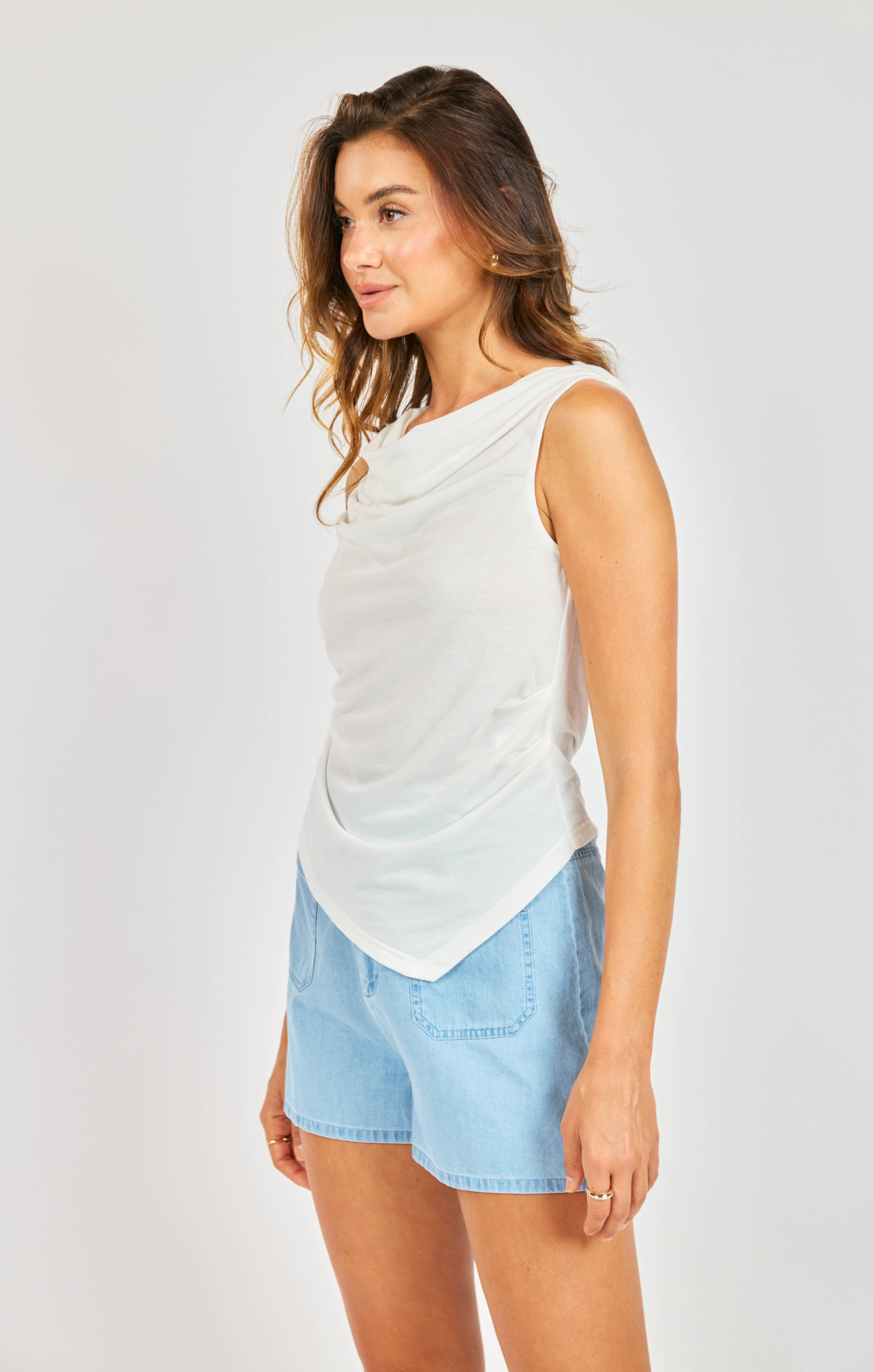 Faithful Cowl Neck Tank