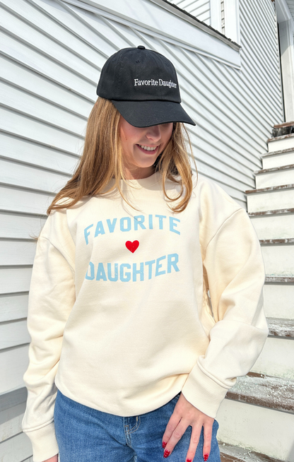 Favorite Daughter Heart Logo Sweatshirt