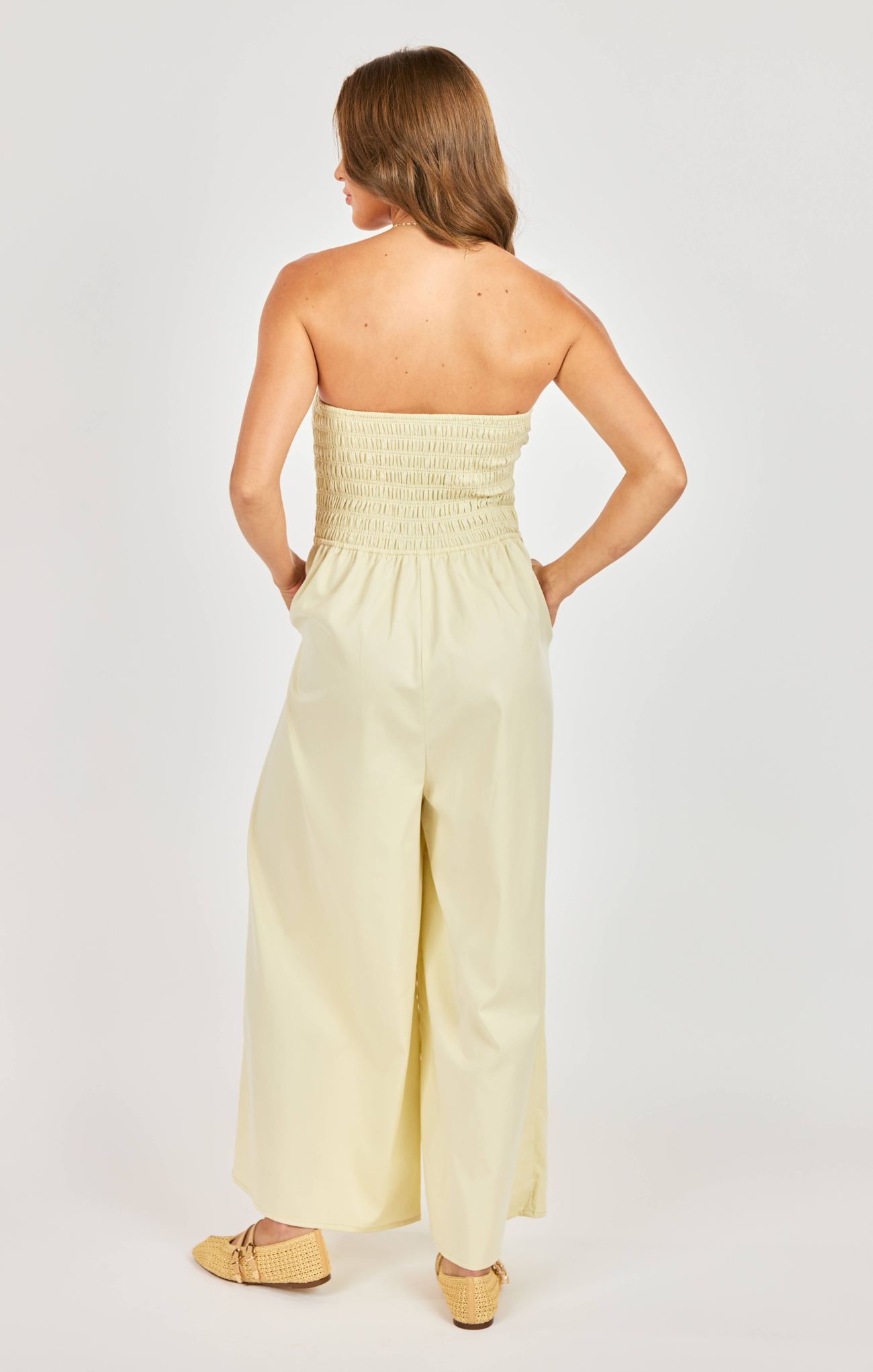 Hometown Smocked Jumpsuit