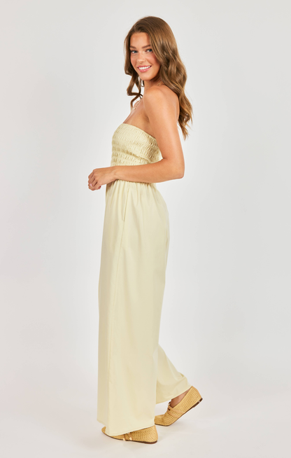 Hometown Smocked Jumpsuit