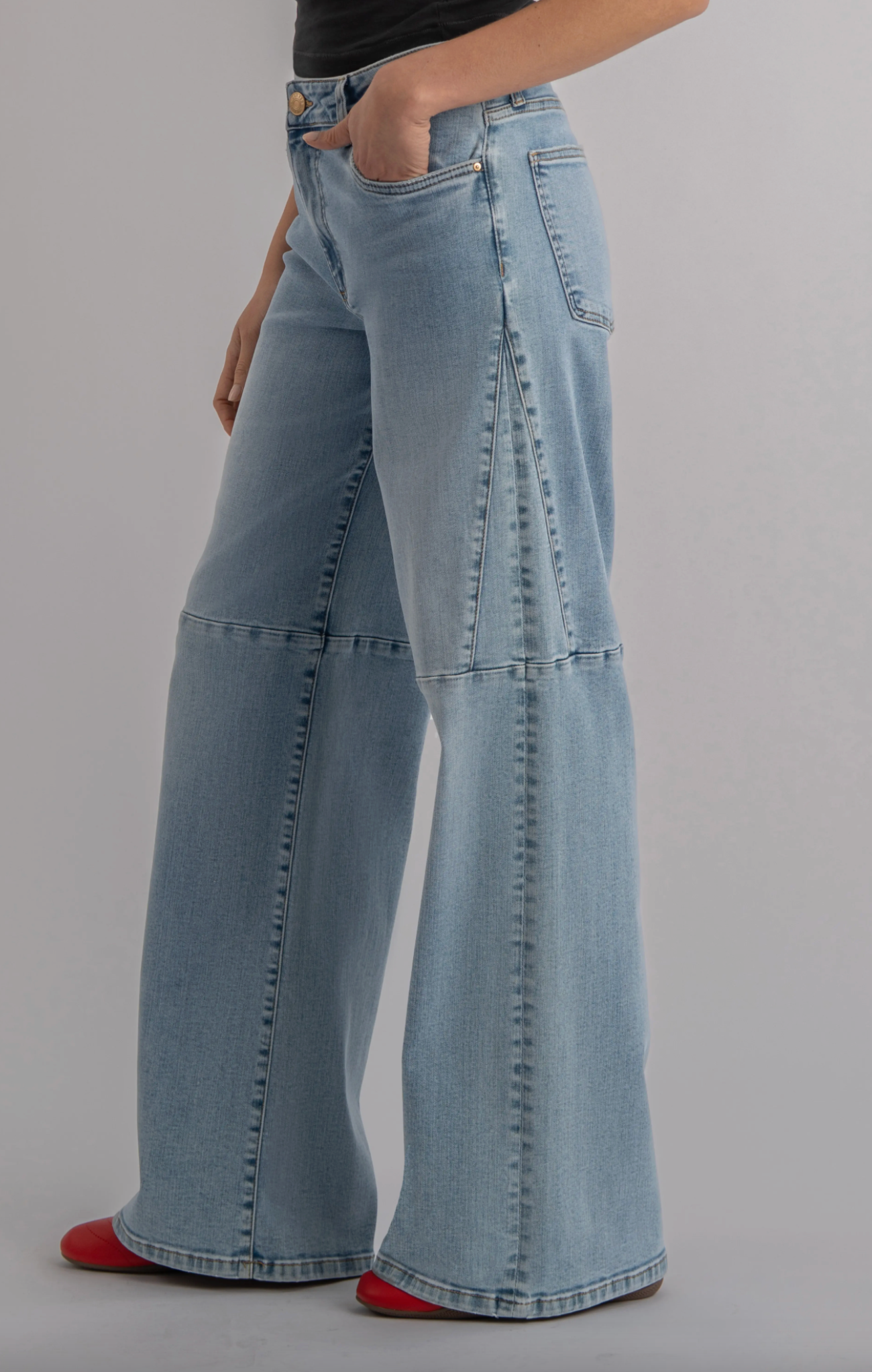 Jodi High Rise Straight Leg