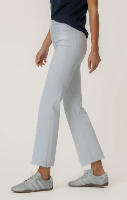 Kelsey High Rise Ankle Flare W/ Raw Hem
