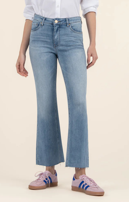 Kelsey High Rise Fab Ab Ankle Flare