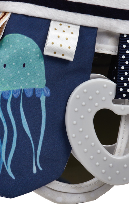 Mommy & Me Activity Scarf- Blue