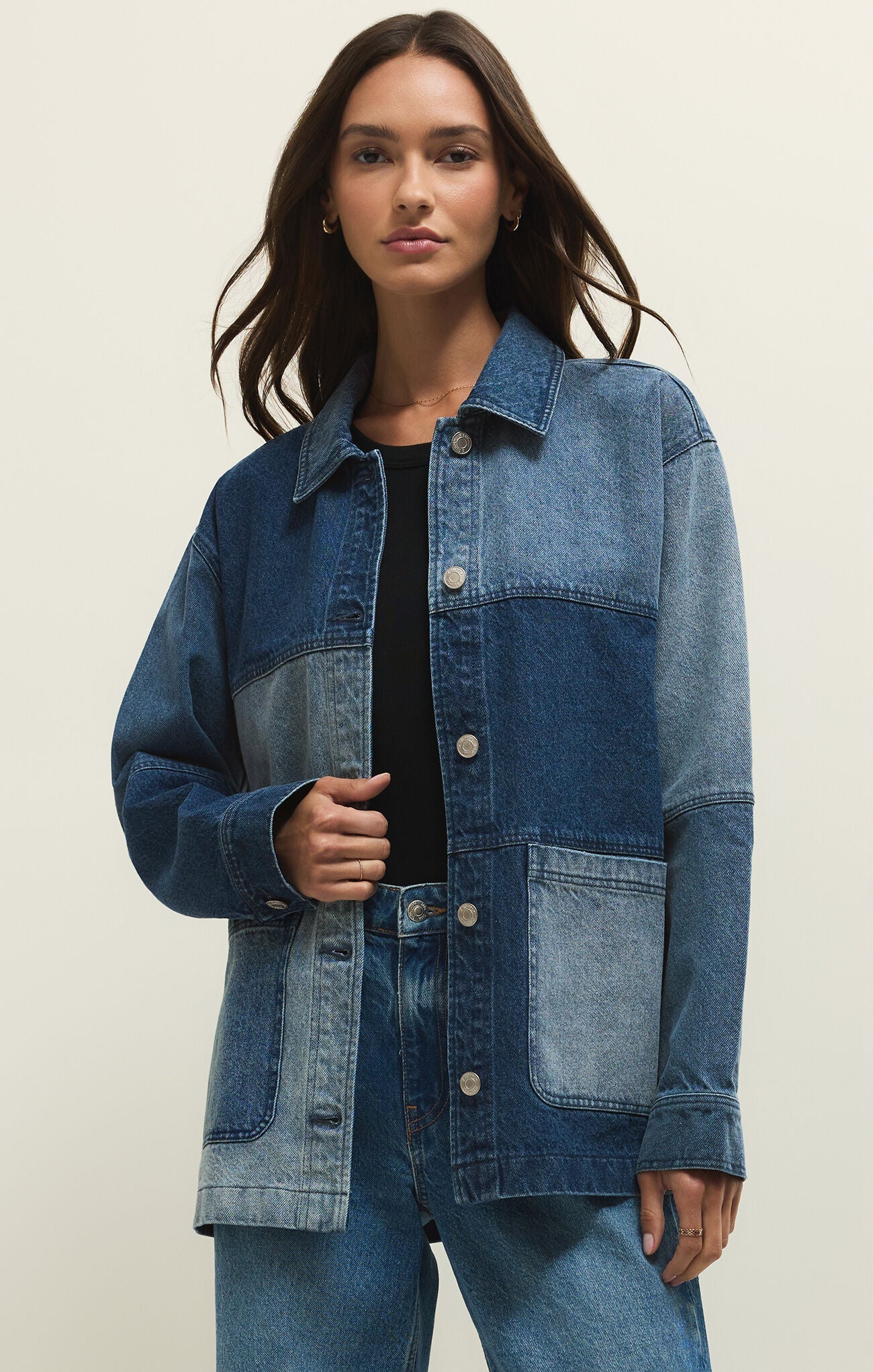 On The Road Color Block Jacket