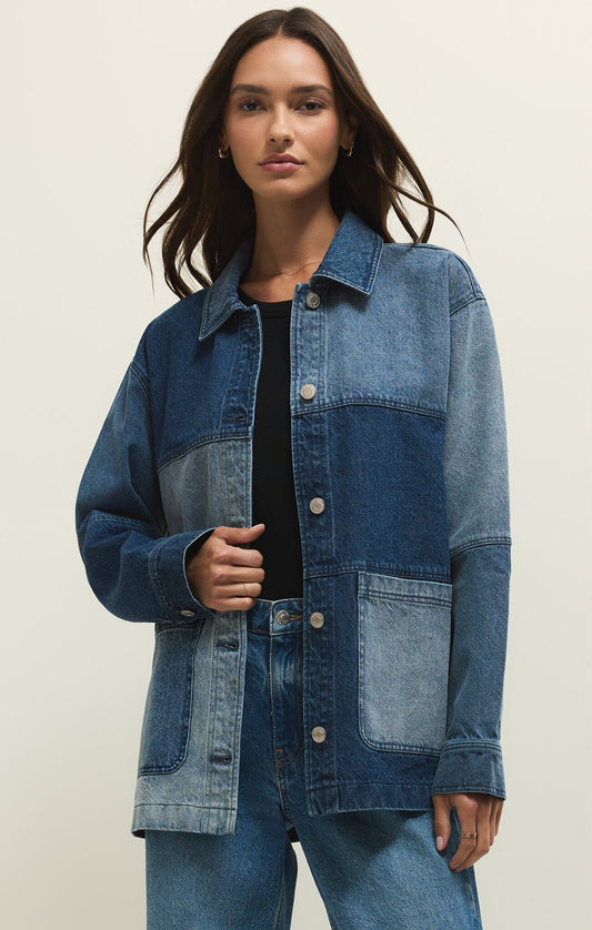 On The Road Color Block Jacket