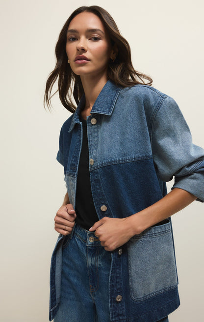 On The Road Color Block Jacket