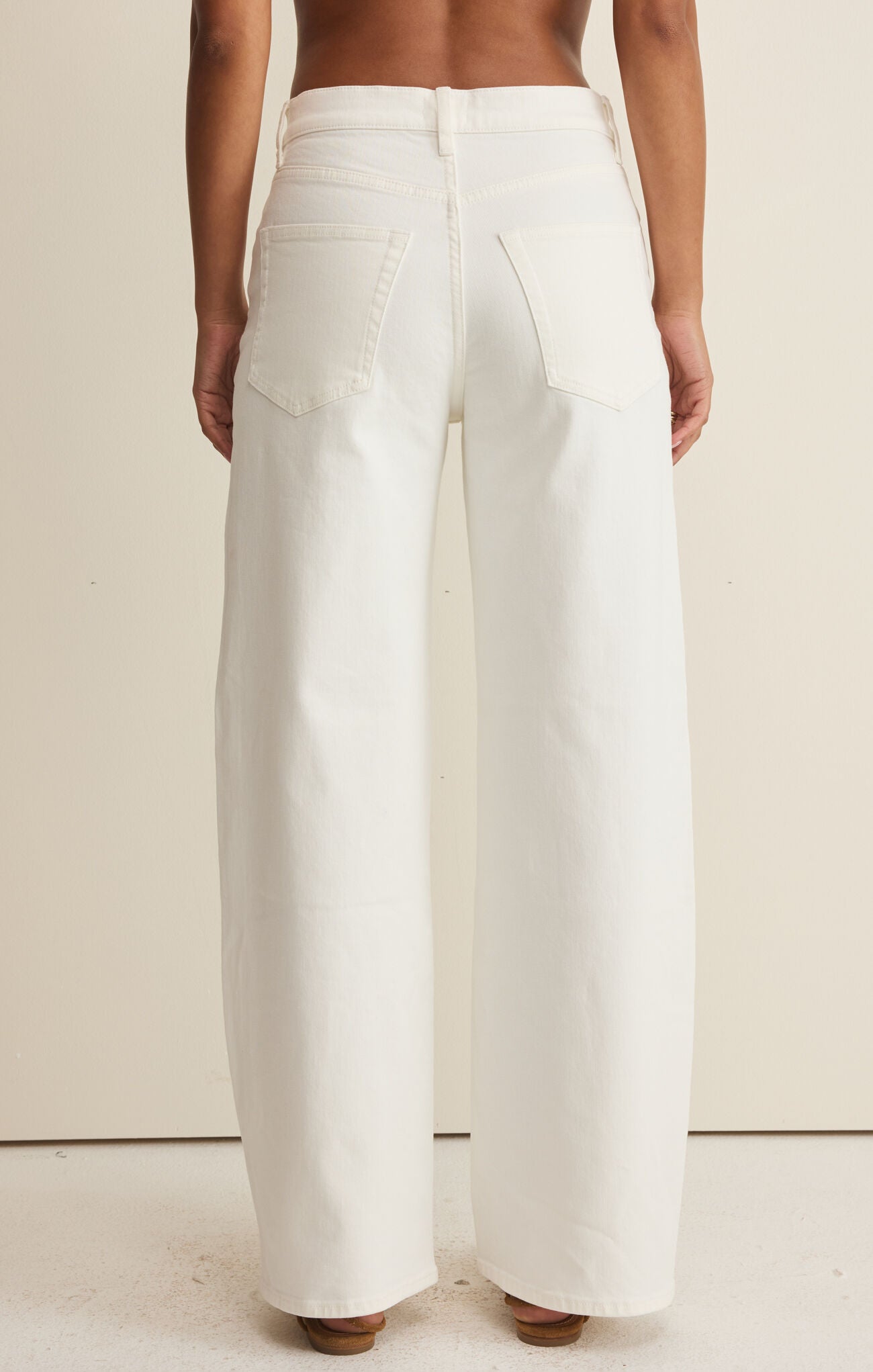 Remi High Rise Bowed Wide
