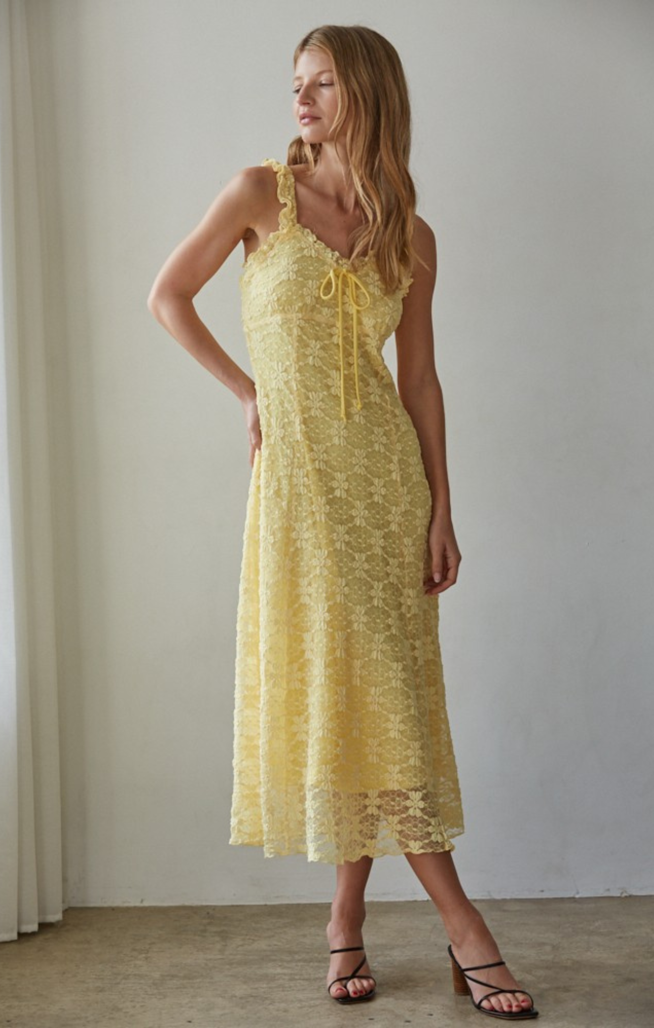 Sicilian Floral Dress