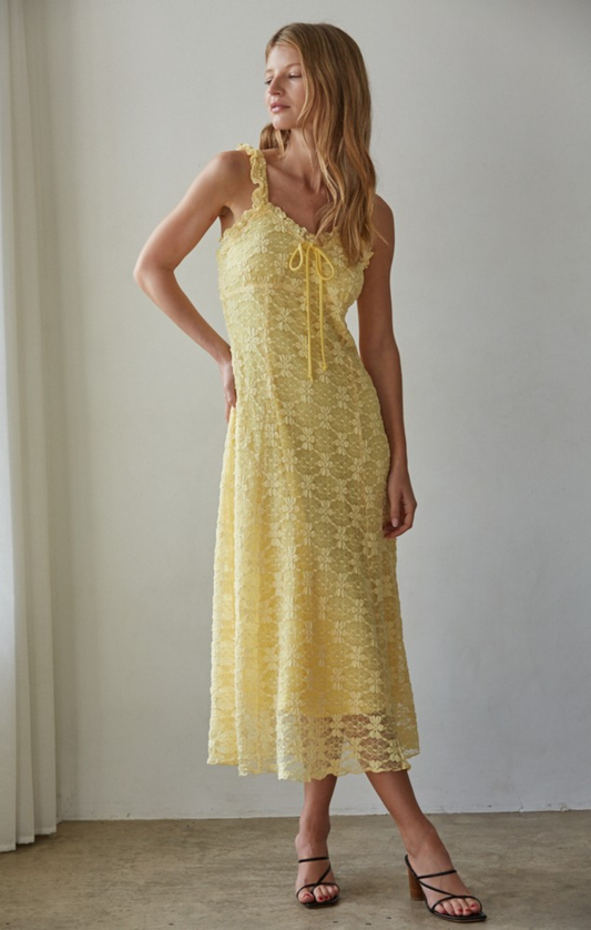 Sicilian Floral Dress