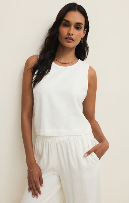 Sloane Linen Top