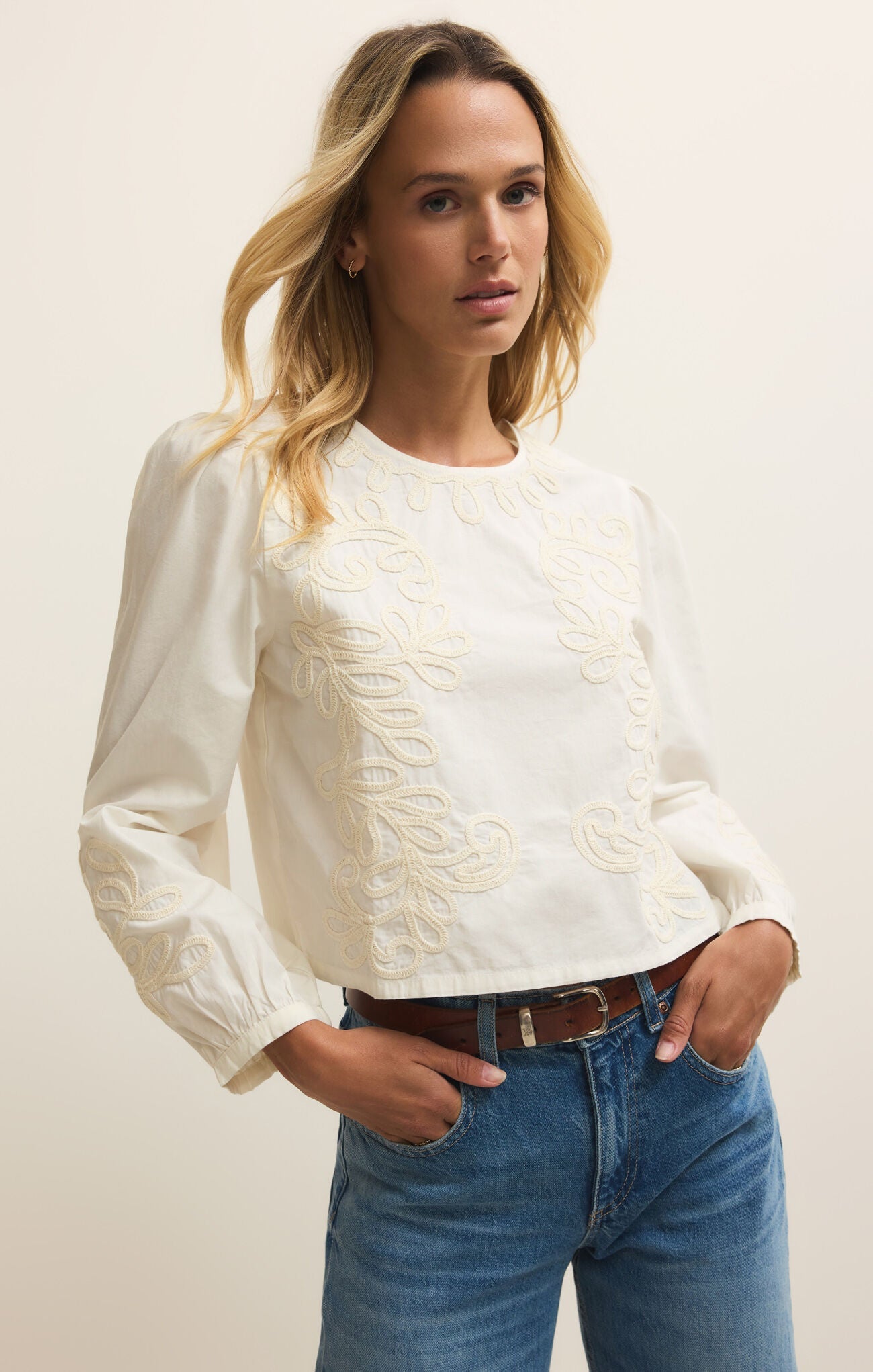 Tatiana Poplin Top