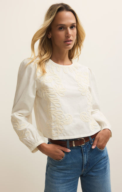 Tatiana Poplin Top