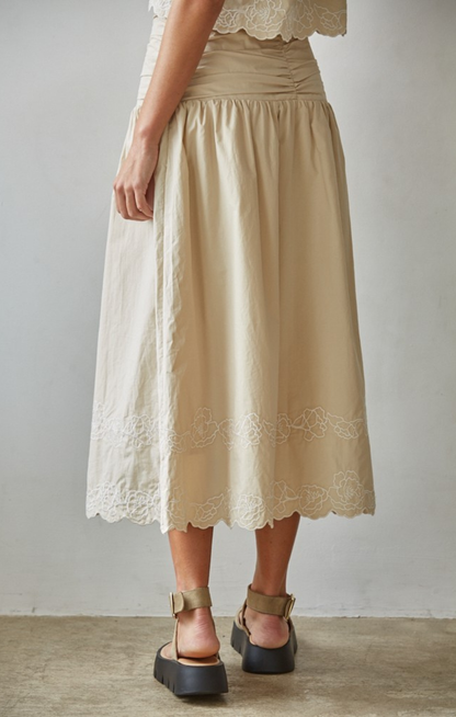 Tuscany Embroidered Skirt