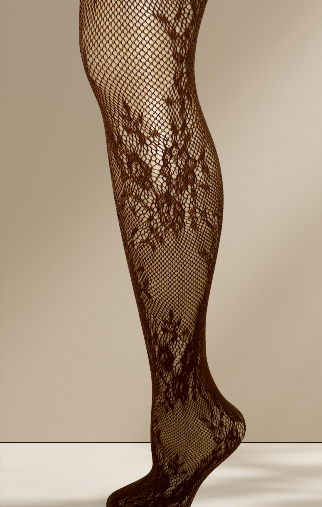 Vivian Floral Lace Tights